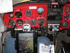 N6030X Current Instrument Panel Left at Night.JPG